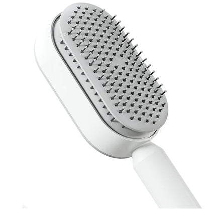 Twist Clean Self-Cleaning Hair Brush – Scalp Massage & Anti-Static Detangling